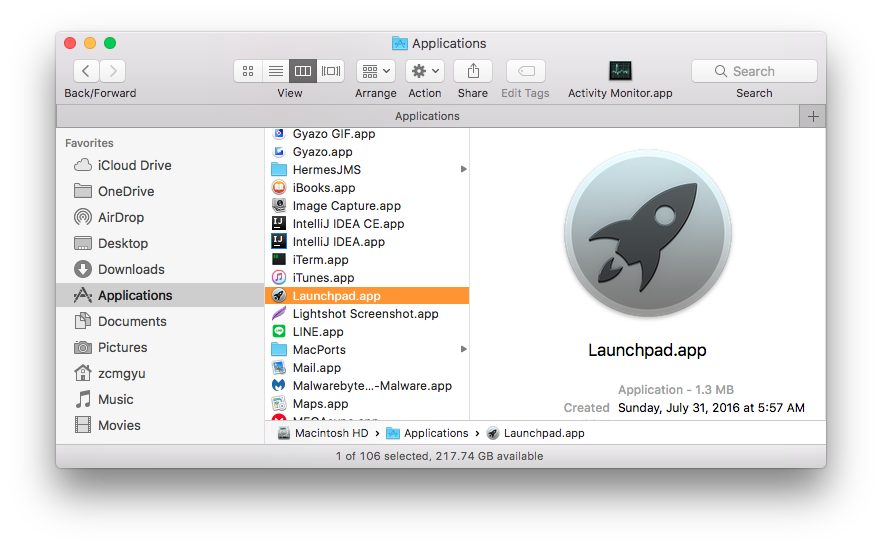 onedrive for mac disappear from dock